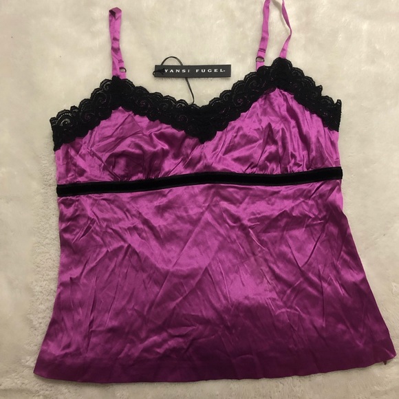 Yansi Fugel Silk Charmeuse Camisole - Picture 2 of 8